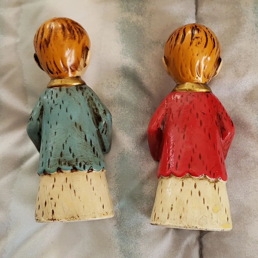 Vintage Choir Boys Christmas Holiday Decorations with Original Box - Picture 5 of 12